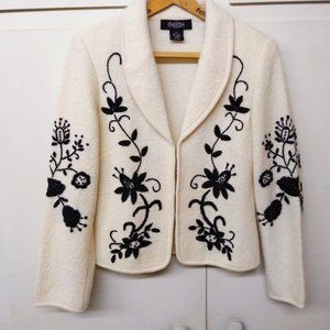 Peck & Peck Embroidered Jacket